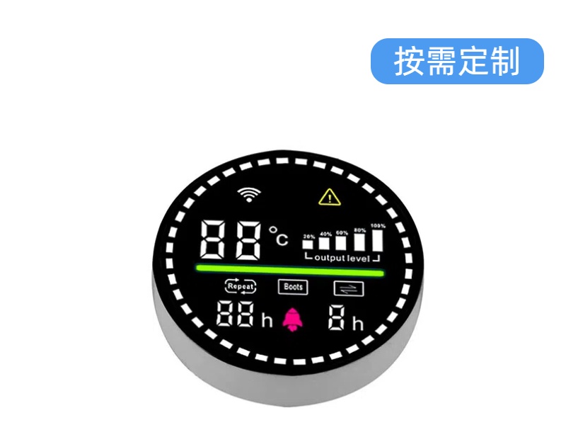 家用电器全彩恒温水壶数码屏-扬虹光电